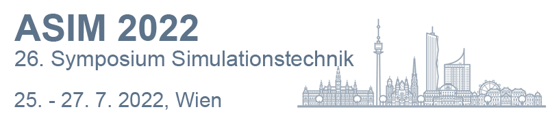 ASIM 2022, 26. Symposium Simulationstechnik, 25.-27.7.2022, Wien